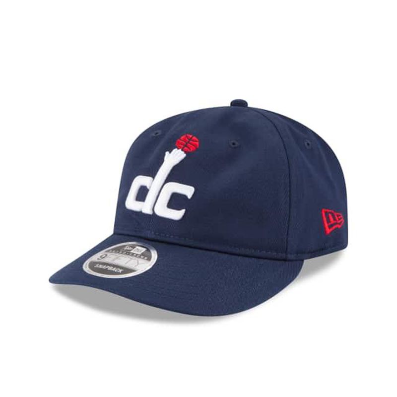 NBA Washington Wizards Team Choice Retro Crown 9Fifty Snapback (KSE6941) - Blue New Era Caps